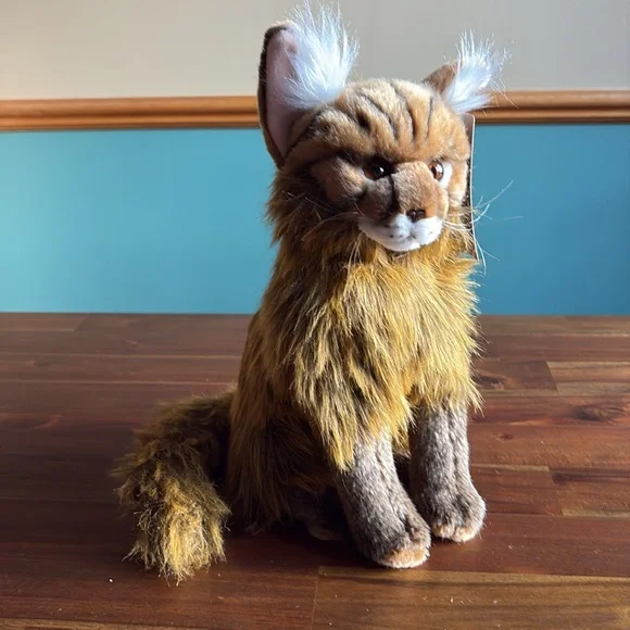Mrs Norris Plush Cat from Harry Potter - stuffed animal- brand new
